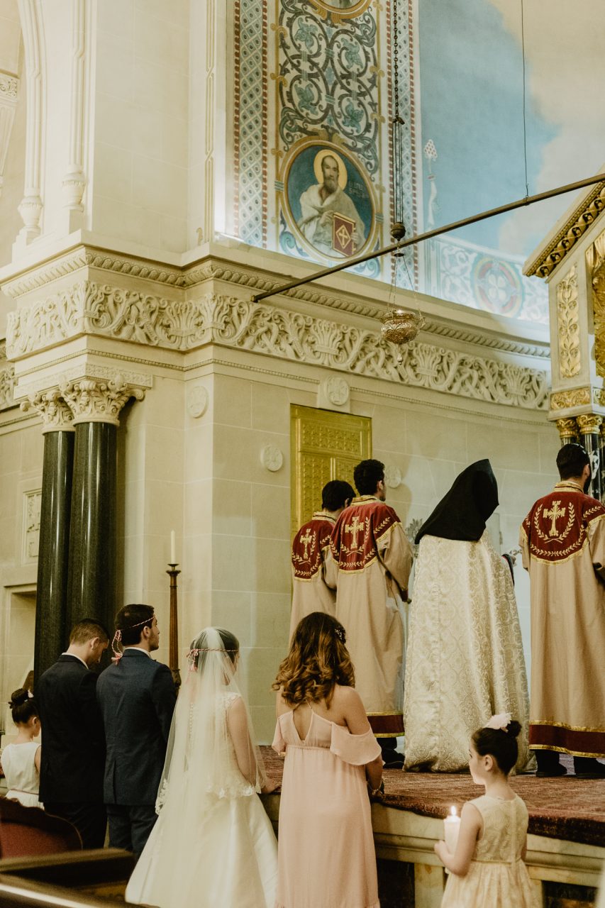 Cathédrale apostolique arménienne Religieuse reportage photo mariage