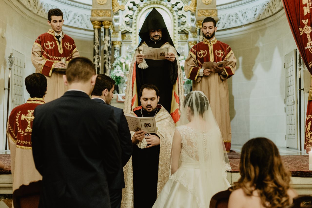 Cathédrale apostolique arménienne Religieuse reportage photo mariage