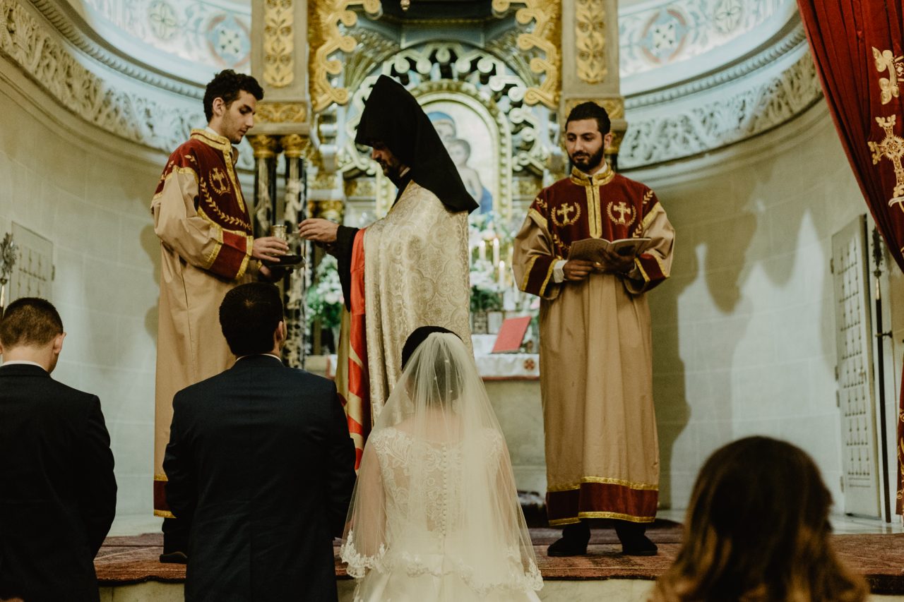 Cathédrale apostolique arménienne Religieuse reportage photo mariage