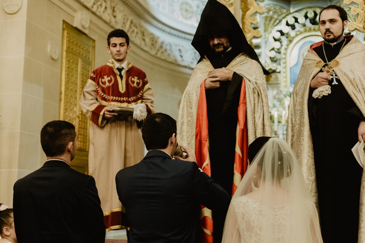 Cathédrale apostolique arménienne Religieuse reportage photo mariage