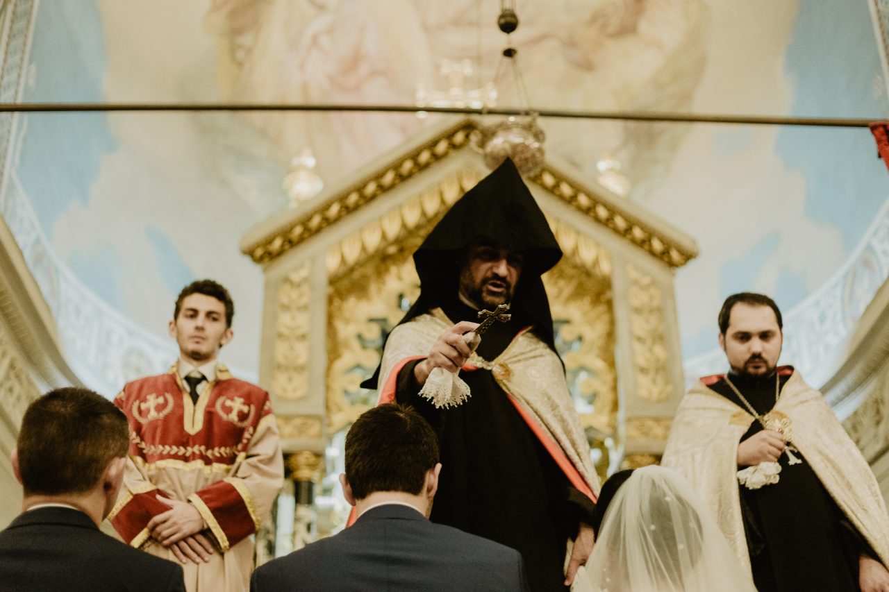 Cathédrale apostolique arménienne Religieuse reportage photo mariage