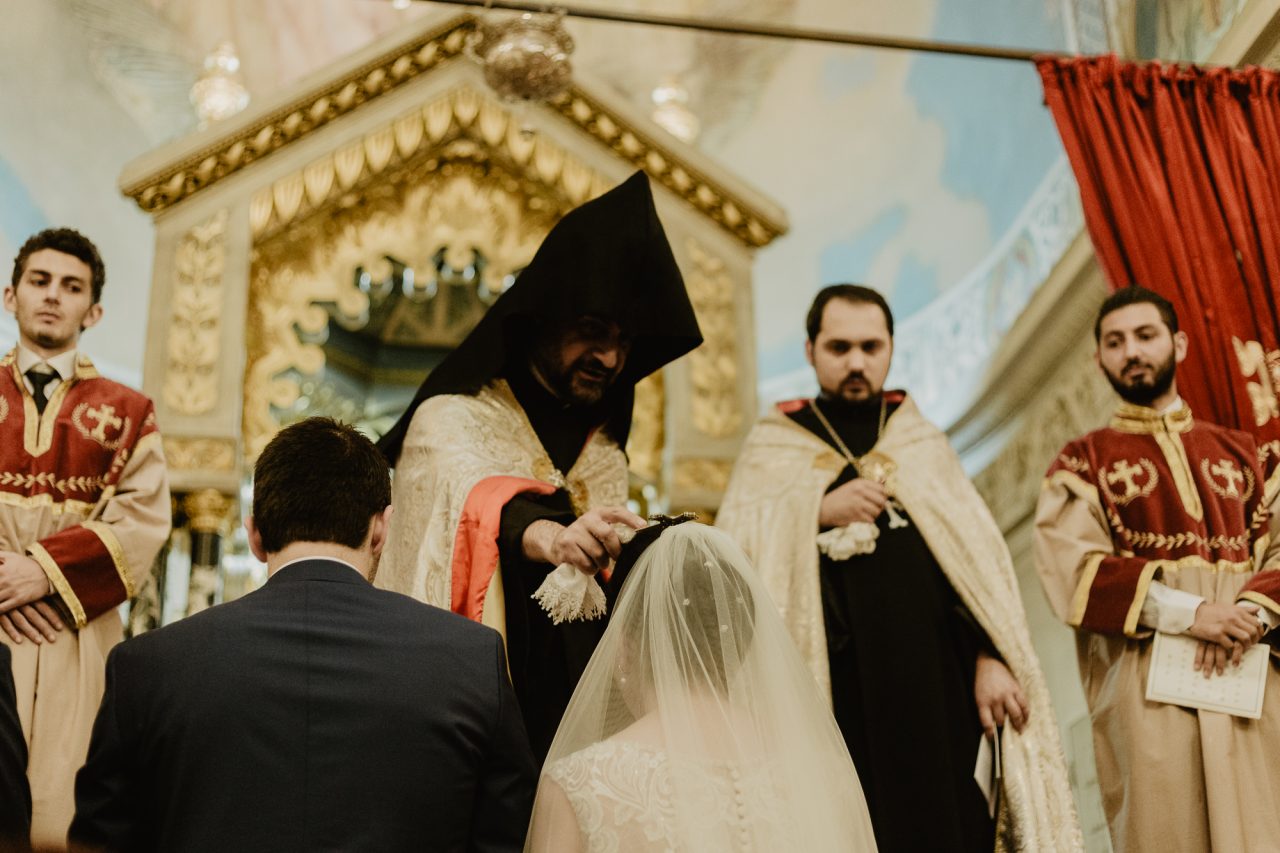 Cathédrale apostolique arménienne Religieuse reportage photo mariage