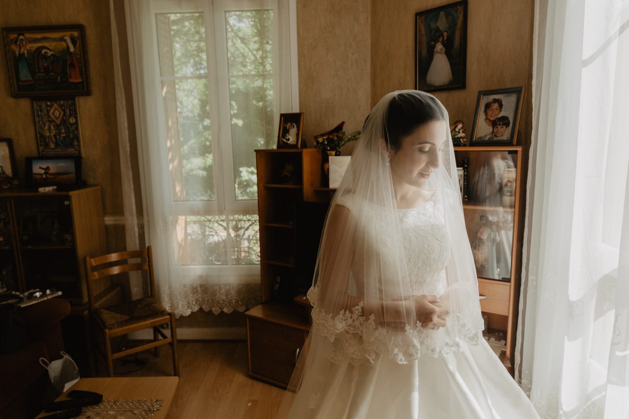 robe de mariée paris - photo reportage mariage
