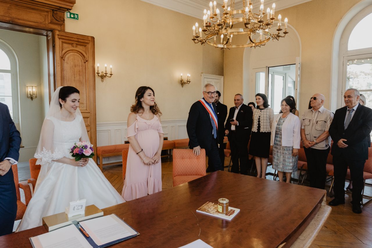 photo reportage mariage arménien paris mairie Fontenay-aux-Roses mariage civile