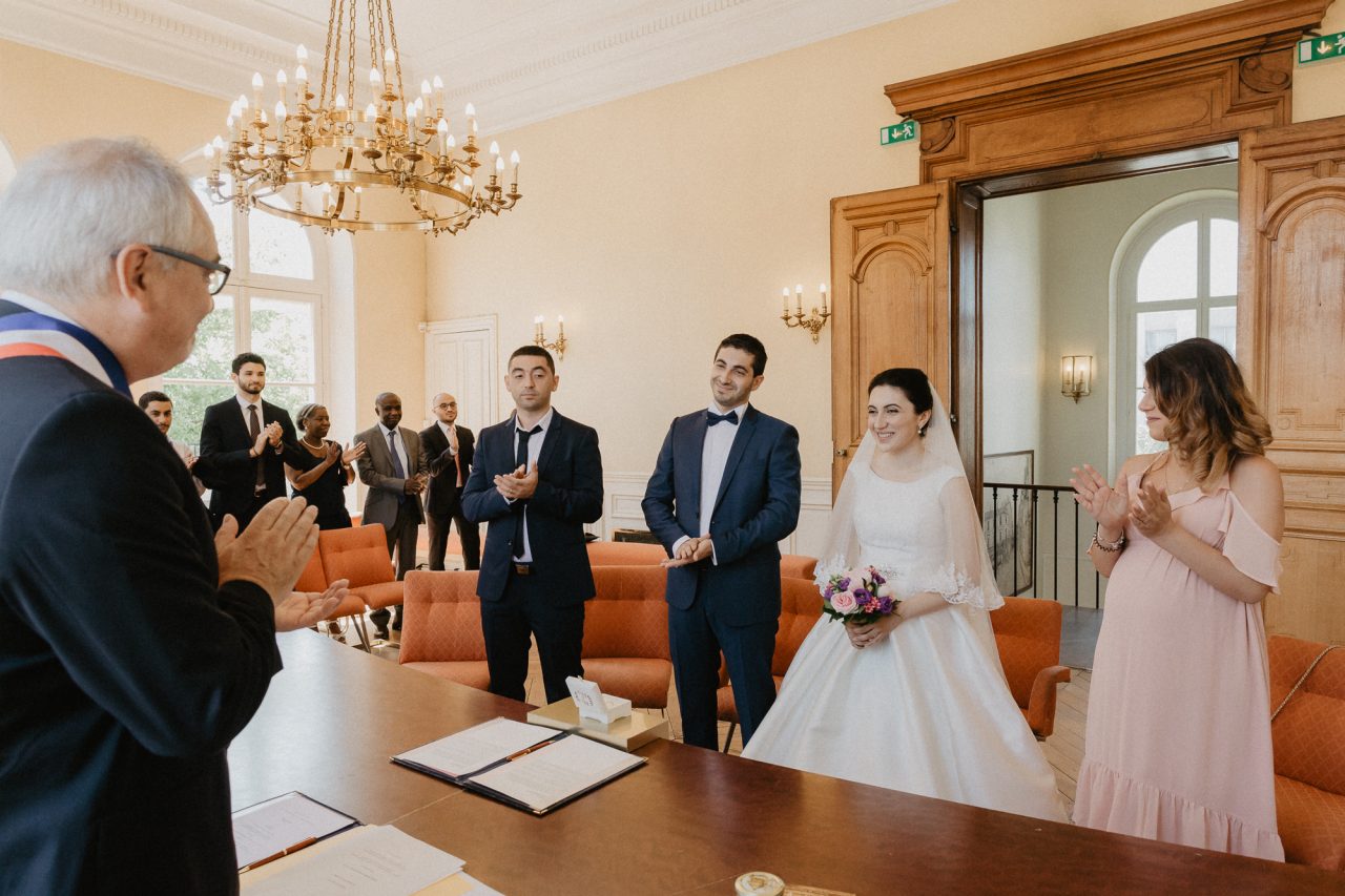 photo reportage mariage arménien paris mairie Fontenay-aux-Roses mariage civile