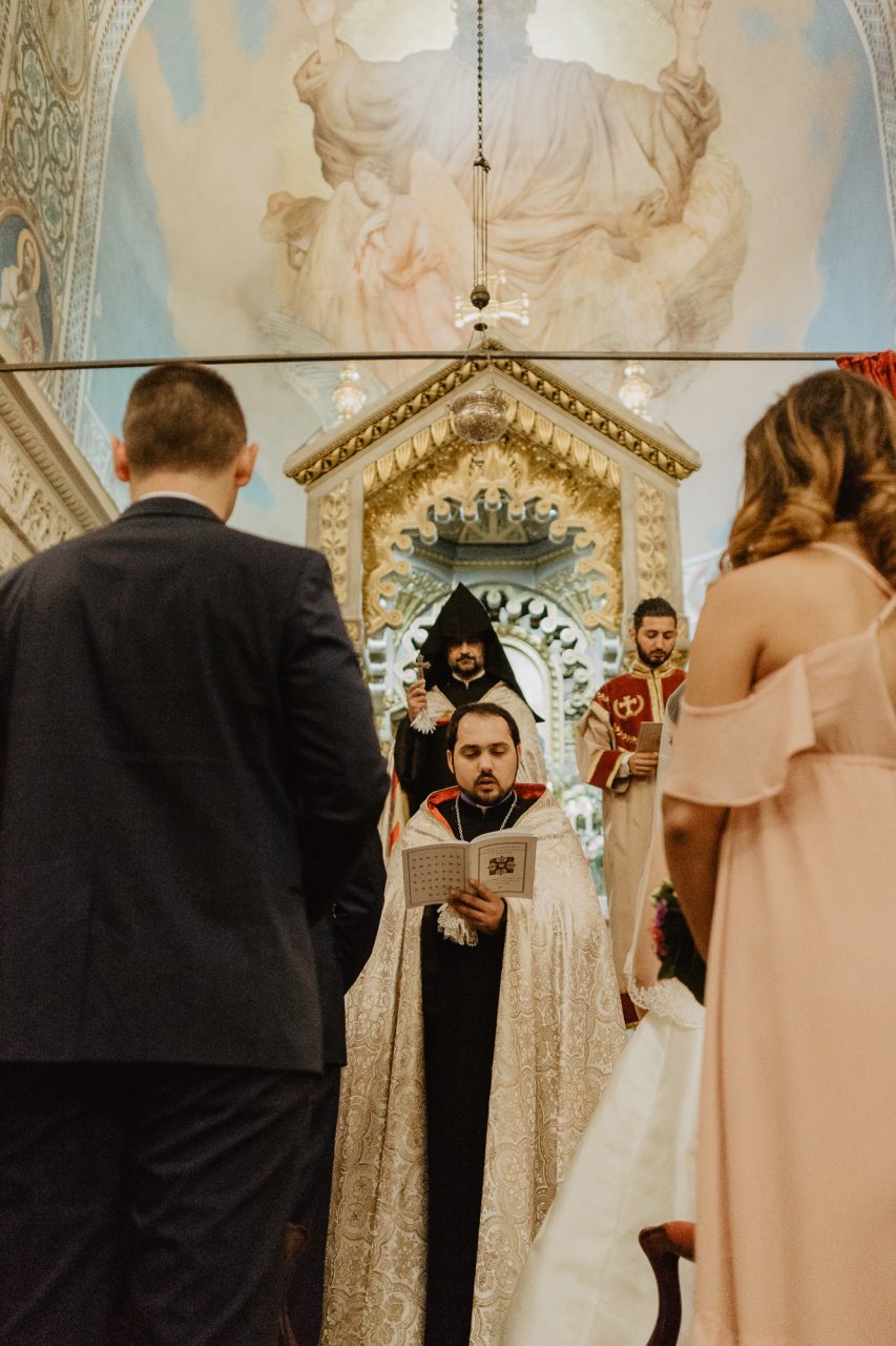 Cathédrale apostolique arménienne Religieuse reportage photo mariage