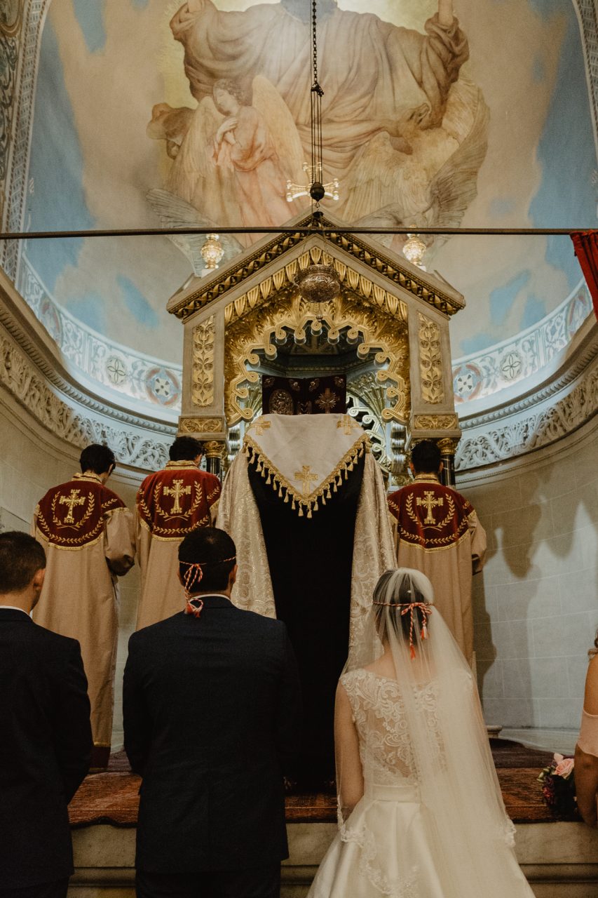 Cathédrale apostolique arménienne Religieuse reportage photo mariage