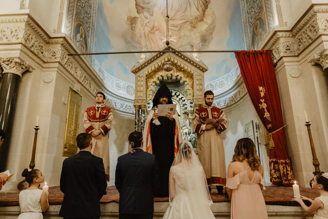 Cathédrale apostolique arménienne Religieuse reportage photo mariage