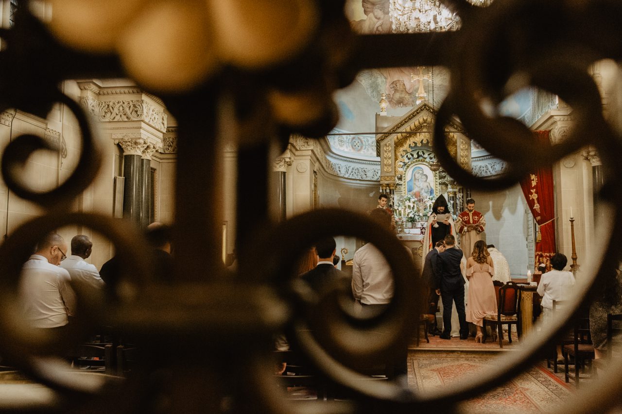 Cathédrale apostolique arménienne Religieuse reportage photo mariage