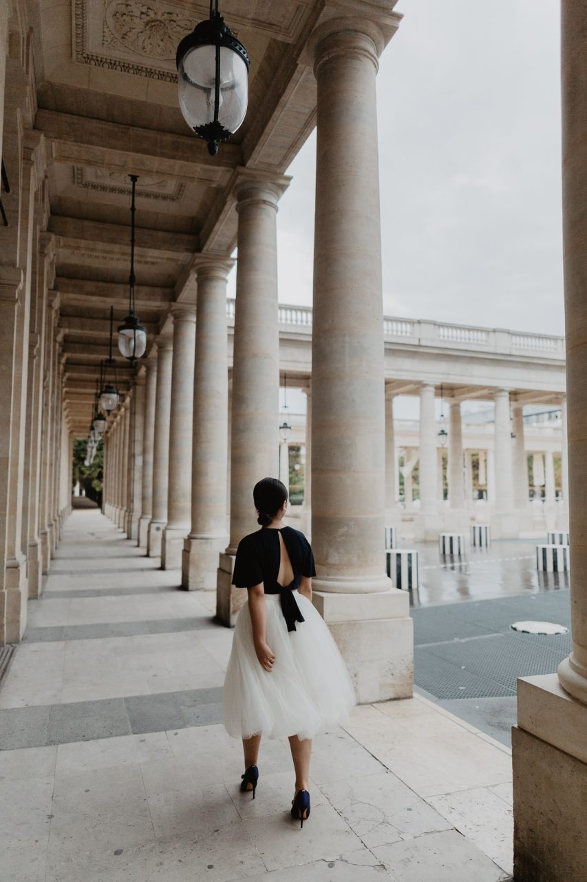 Couple Photography Palais Royal Paris