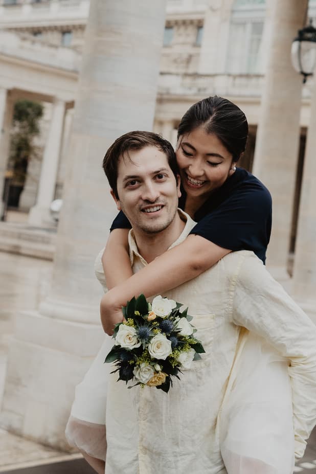 Couple Photography Palais Royal Paris