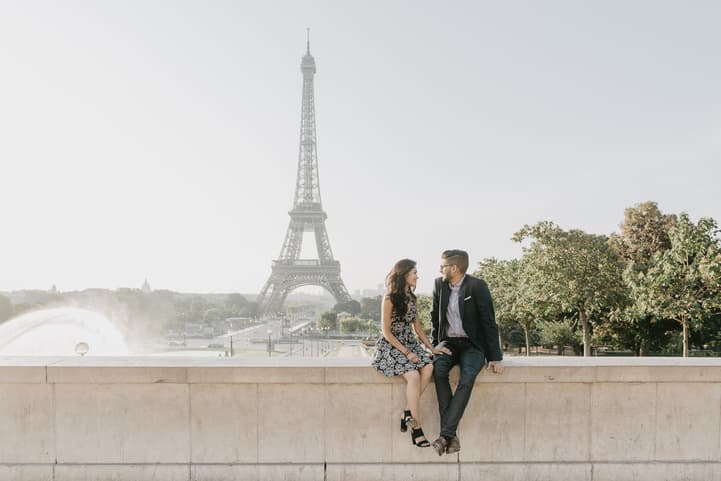 Engagement Paris Photography Eiffel tower