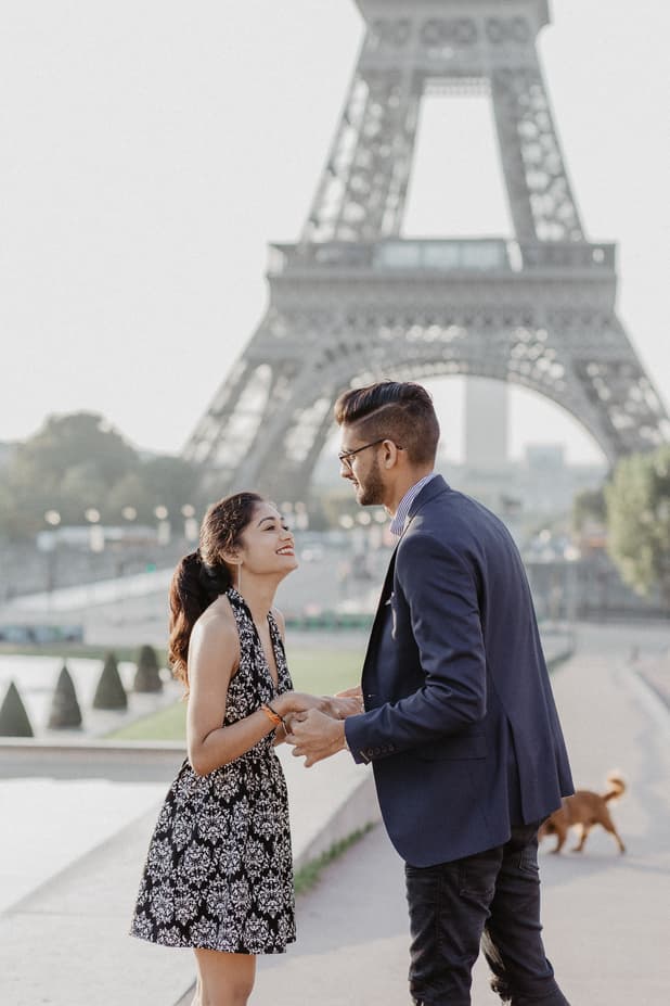 surprise proposal photography paris