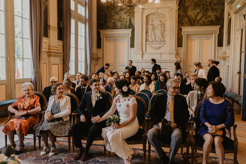 mariage marie 16e photo civil ceremonie
