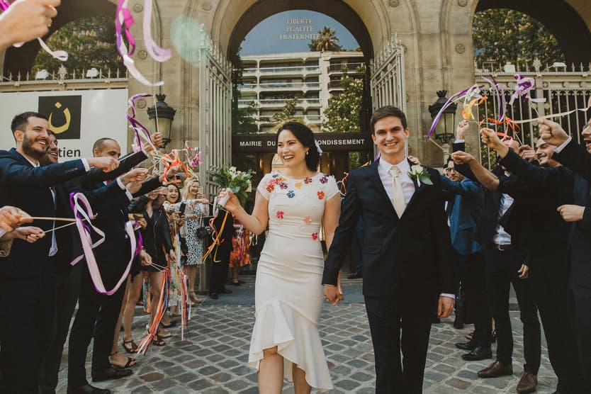mariage marie 16e photo civil ceremonie