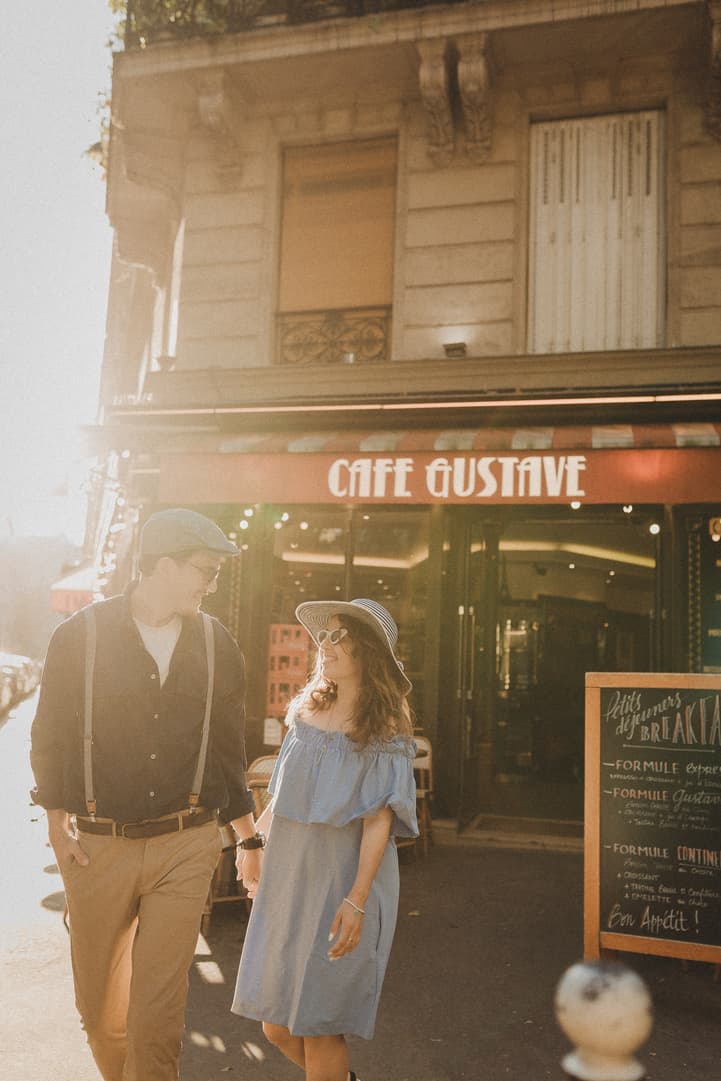 Sunrise photoshoot paris
