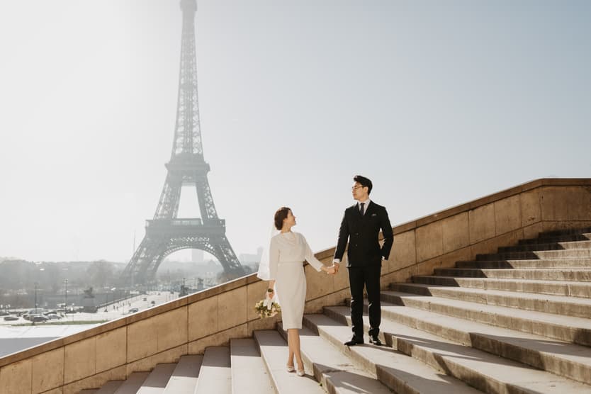 Paris Pre-wedding Eiffel Tower