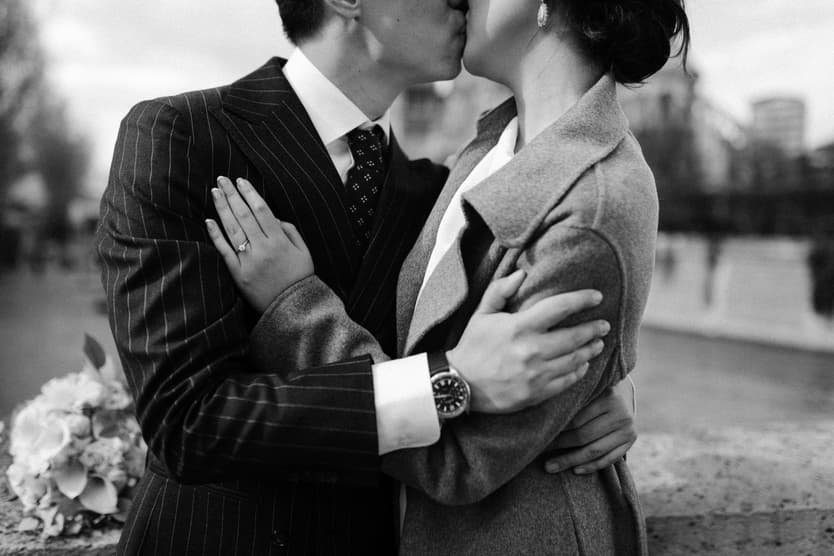 Couple portrait vintage