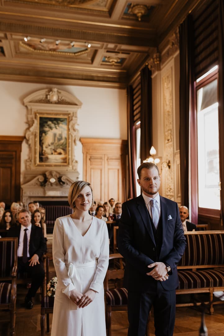 paris mariage civil mairie 4eme photographe couple