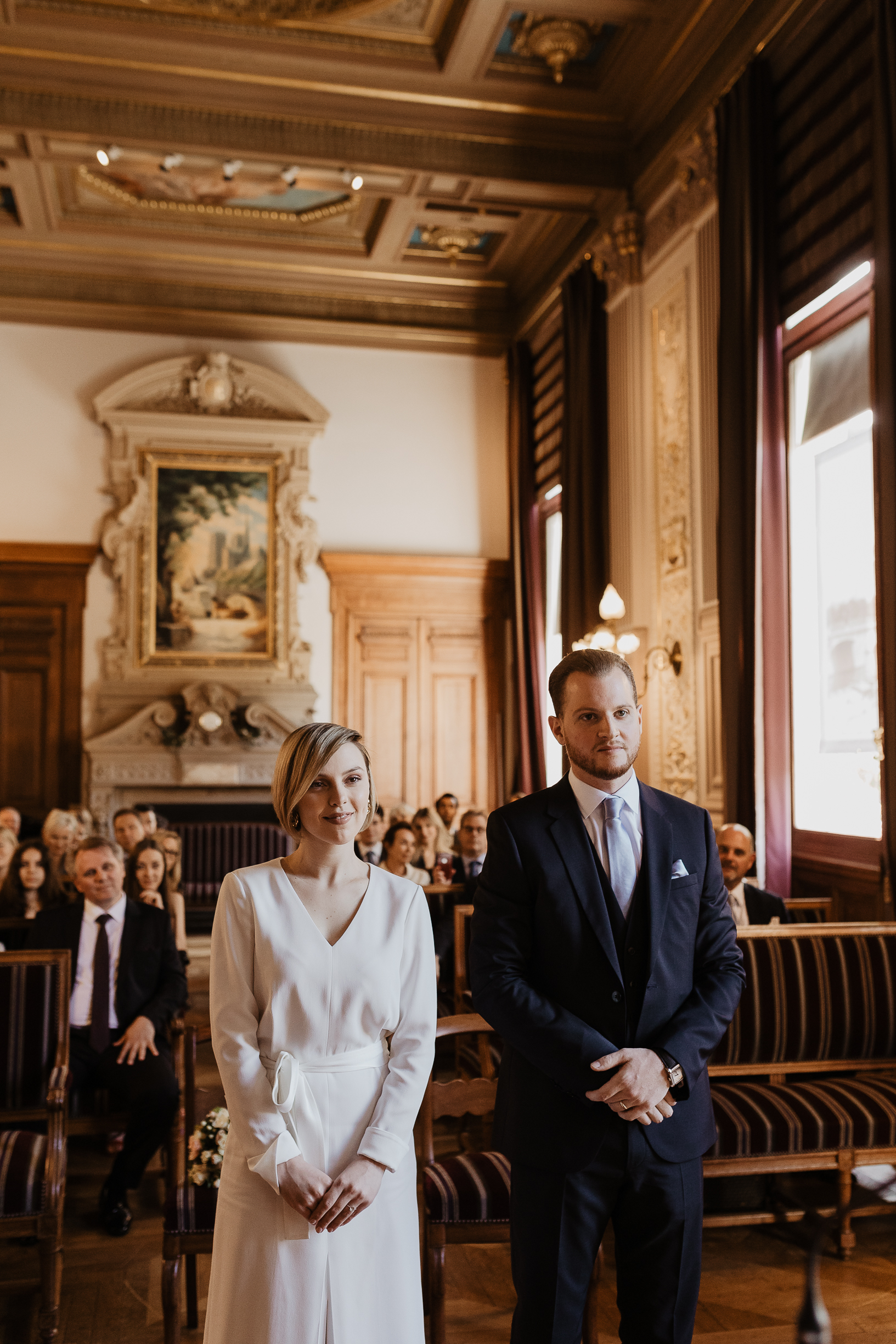 paris mariage civil mairie 4eme photographe couple