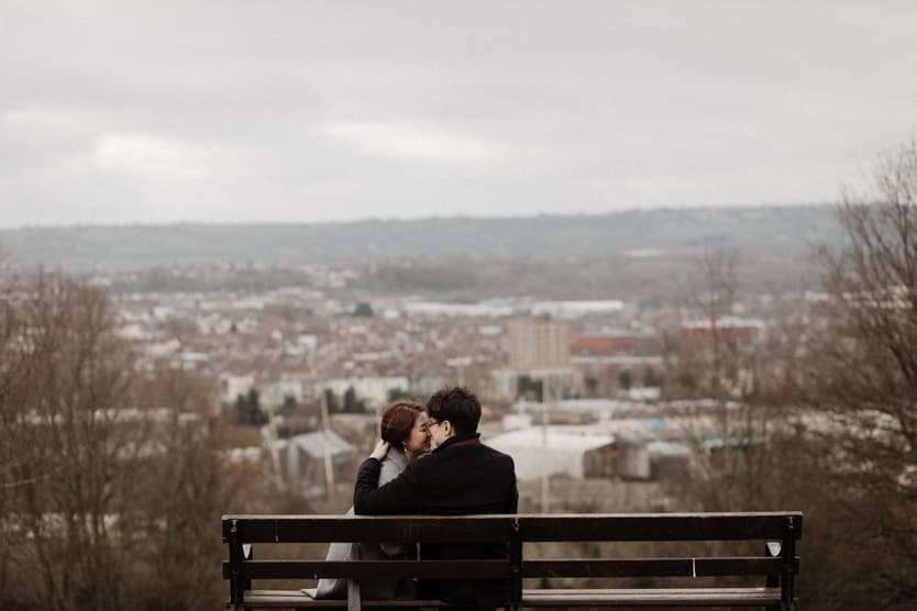 Bristol mountain Pre-wedding photoshoot