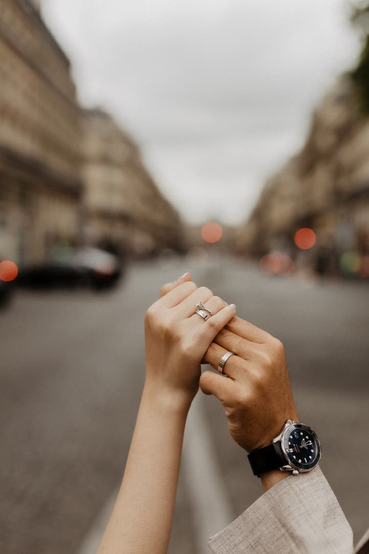 Paris Opera Street Couple Photoshoot