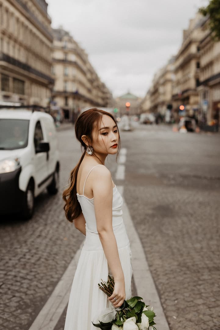 Paris Opera Street Couple Photoshoot