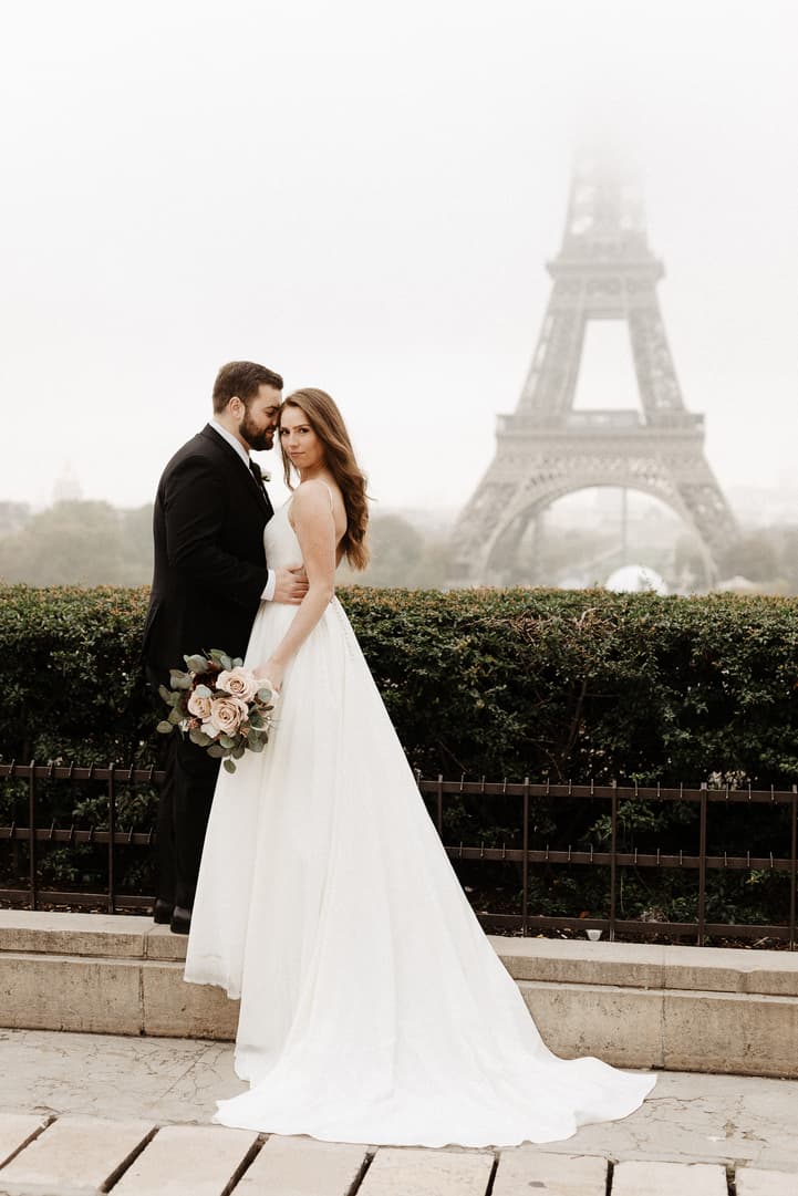 Paris Elopement Eiffel Tower