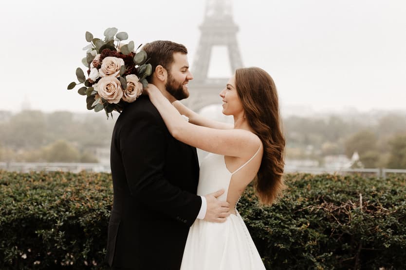 Paris Elopement Eiffel Tower
