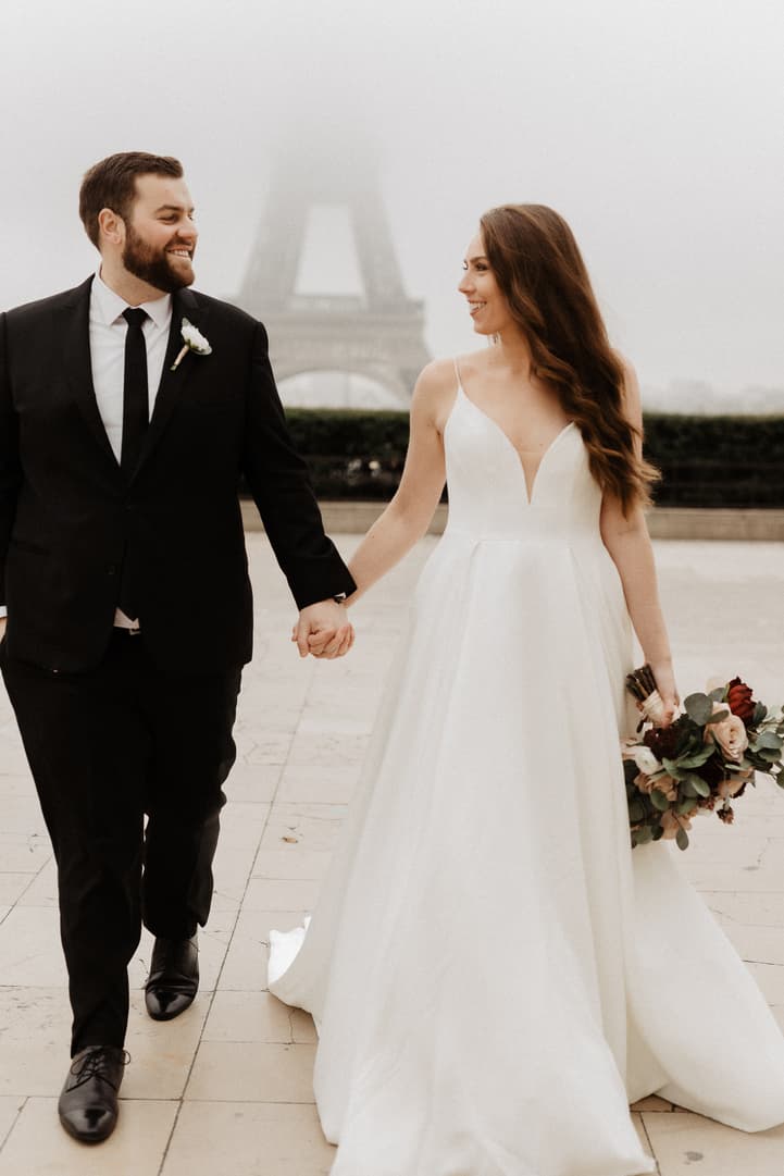 Paris Elopement Eiffel Tower