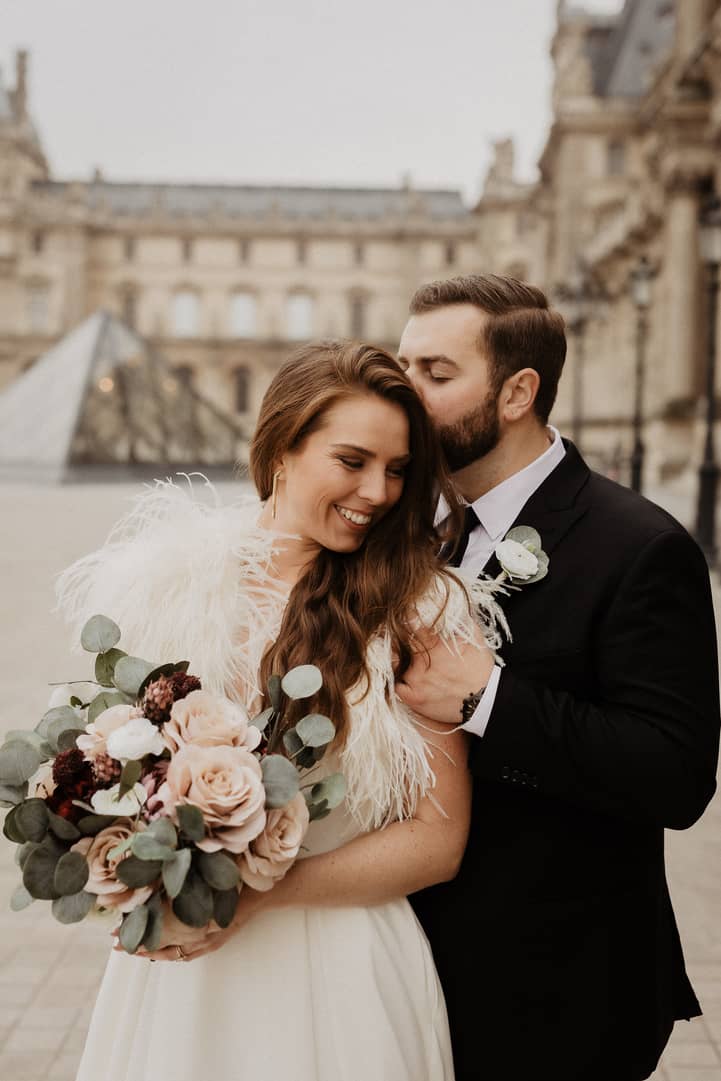Paris Elopement Louvre