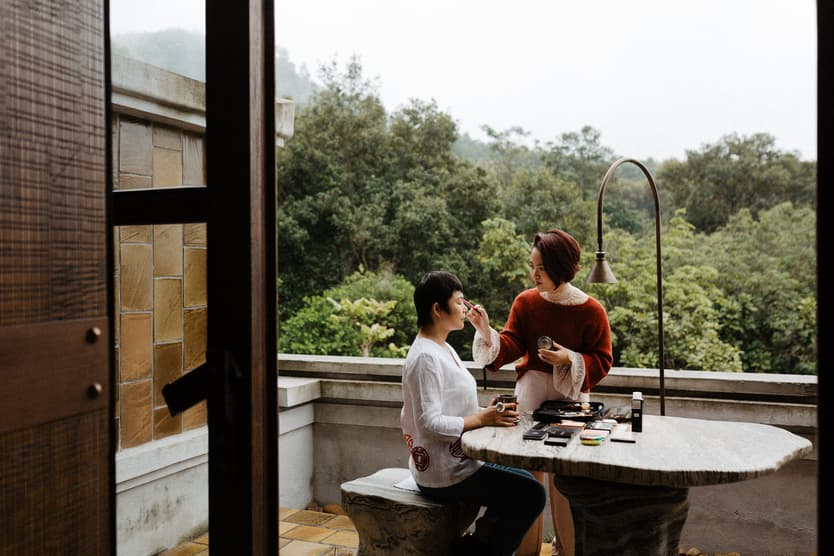 Legacy Yen Tu wedding preparation