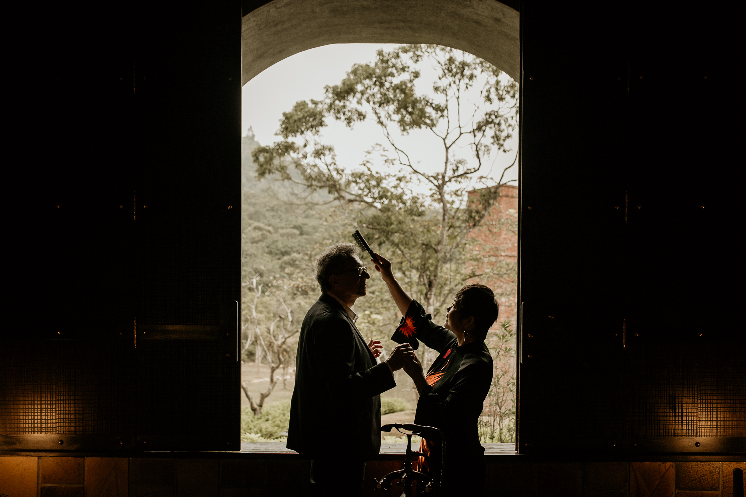 Legacy Yen Tu wedding preparation couple