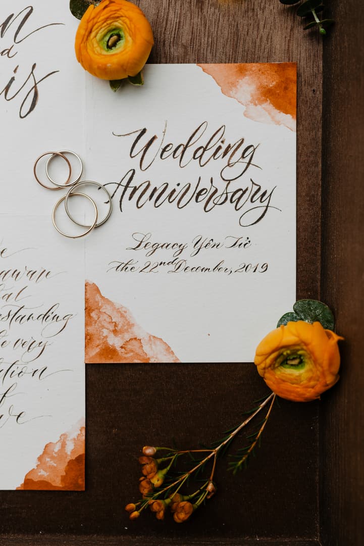 Legacy Yen Tu wedding invitation
