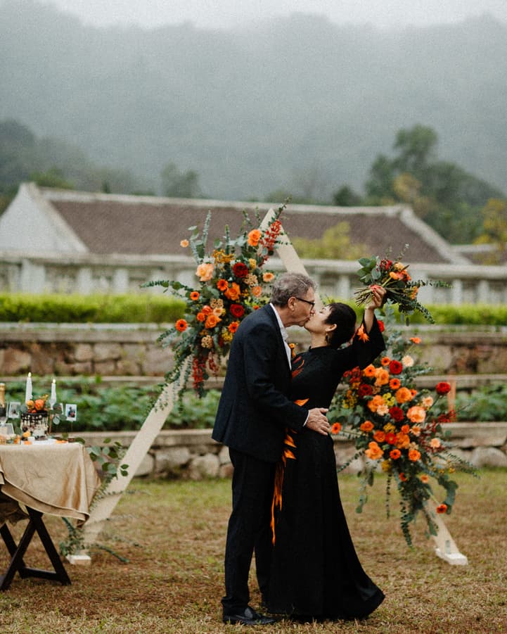 Ceremony Legacy Yen Tu wedding elopement vietnam