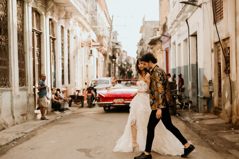 Havana Cuba wedding inspiration
