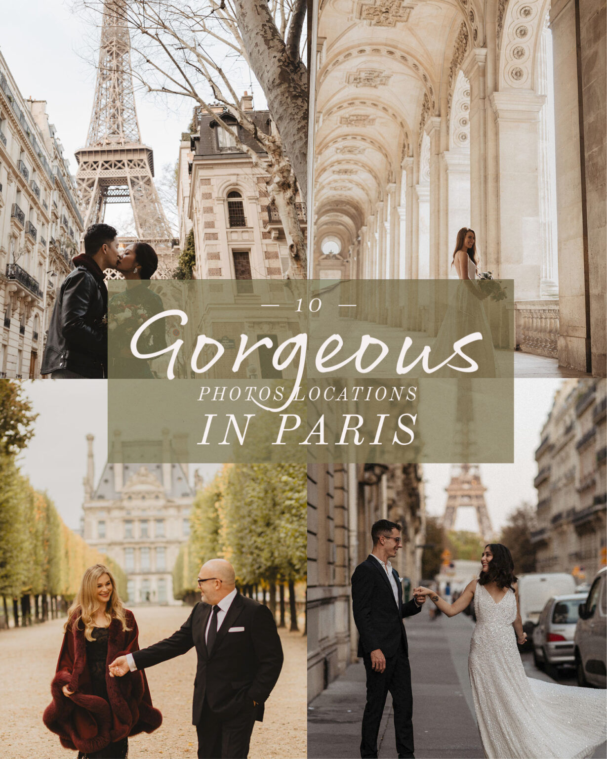 10 gorgeous photos location in Paris