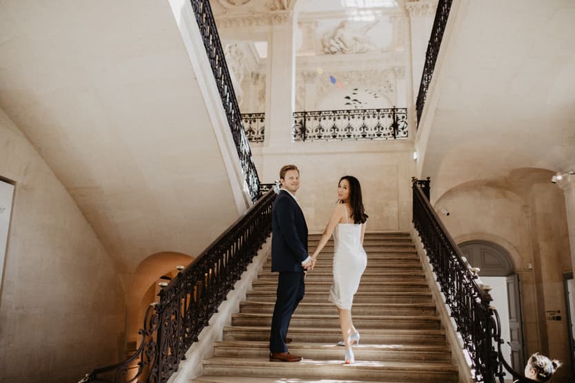 Paris elopement picasso museum