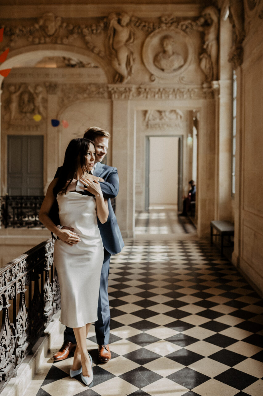 Paris elopement photographer picasso museum