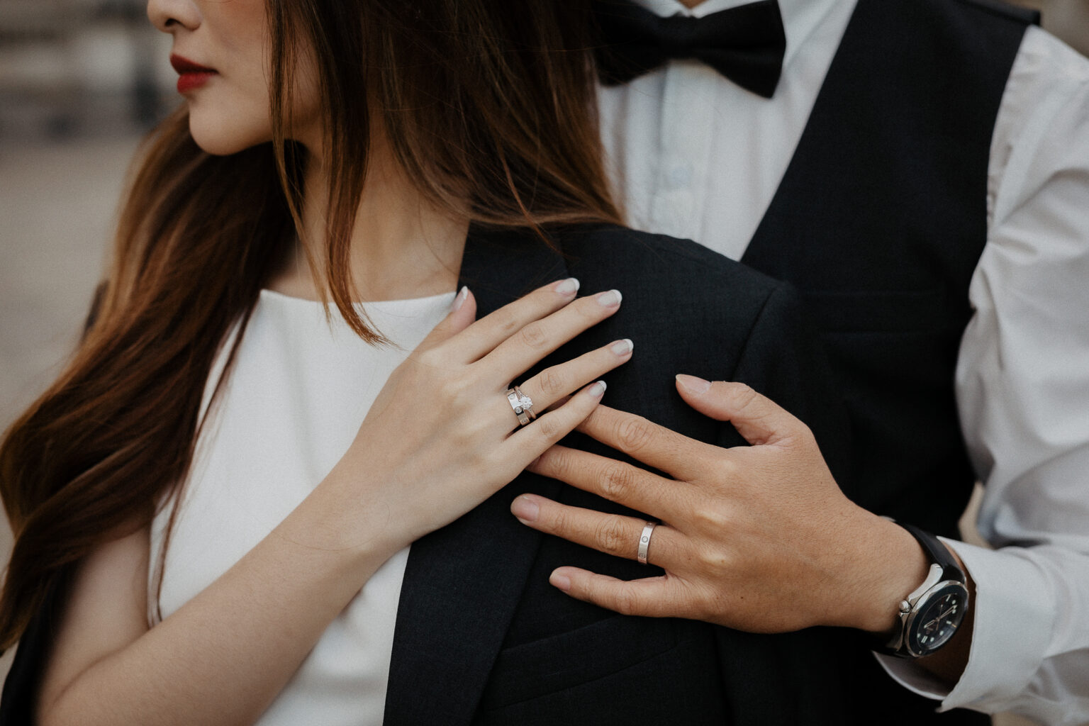Couple photoshoot Paris