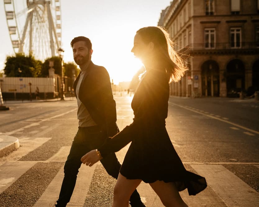photographe paris couple fiancailles