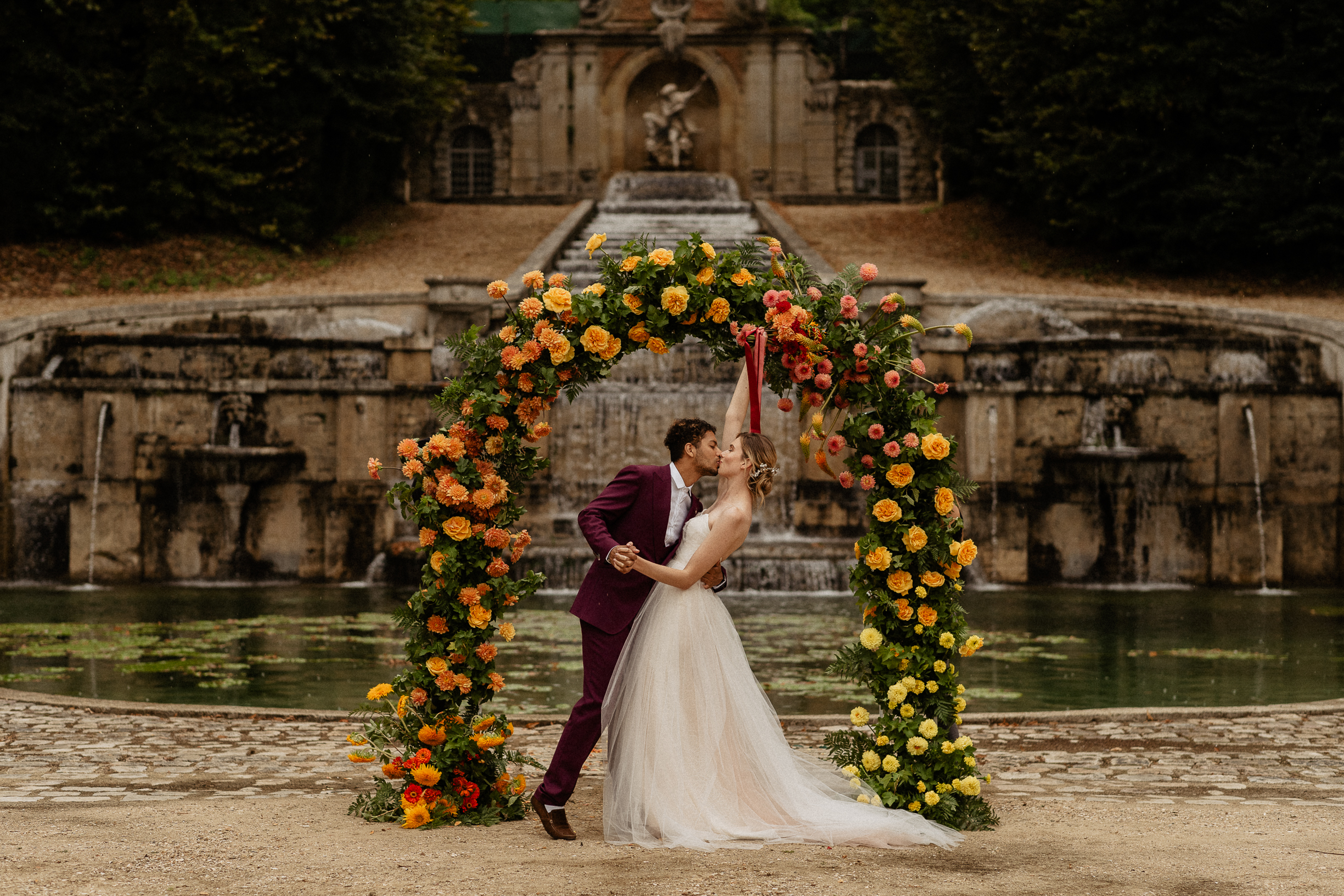 chateau de villette wedding photographer paris france