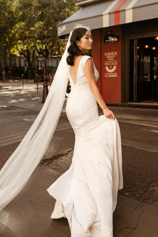 paris wedding bride