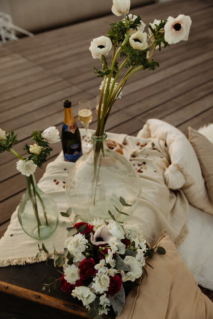 Paris elopement decoration
