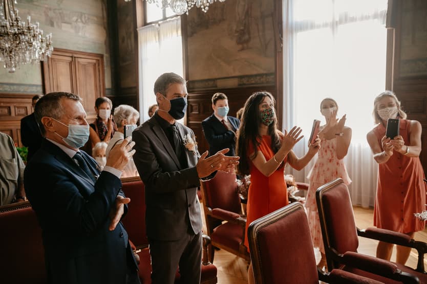 Mariage civil mairie Nogent sur Marne photographe