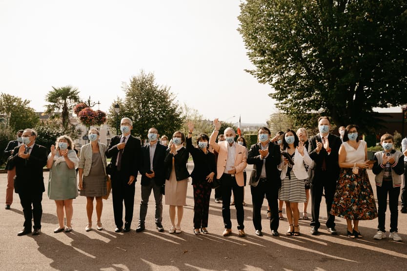 Mariage civil mairie Nogent sur Marne photographe
