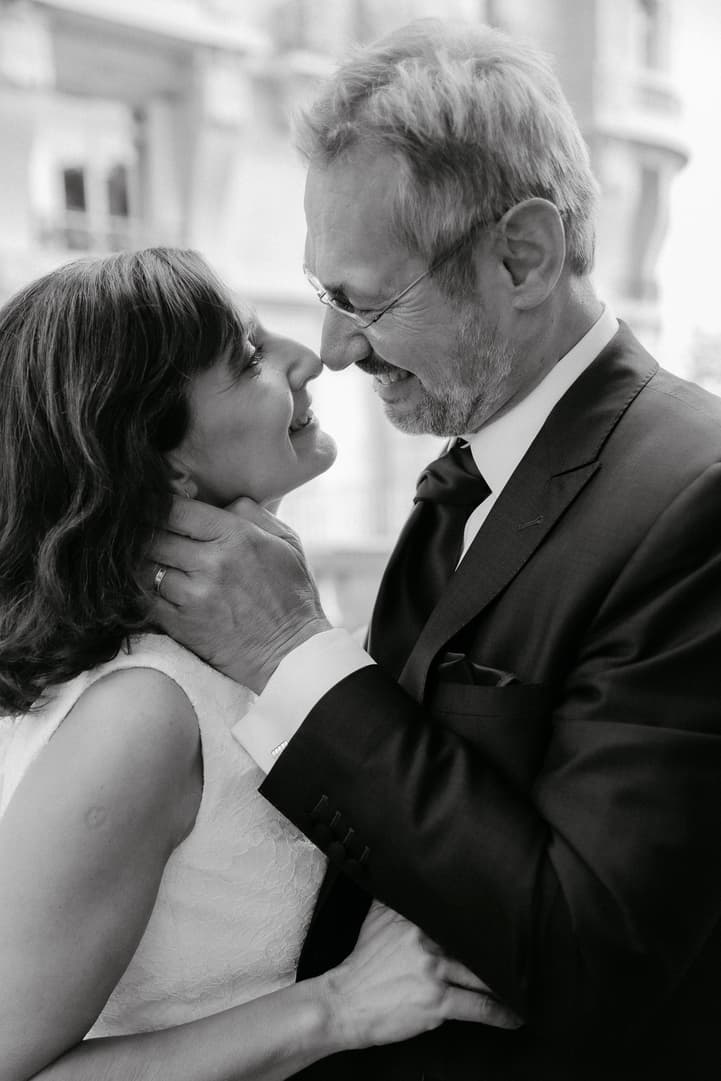 Portrait mariage paris photo