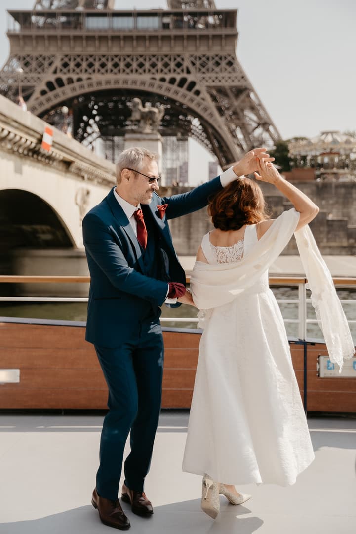 croisiere sur la seine belle mariage peniche danse