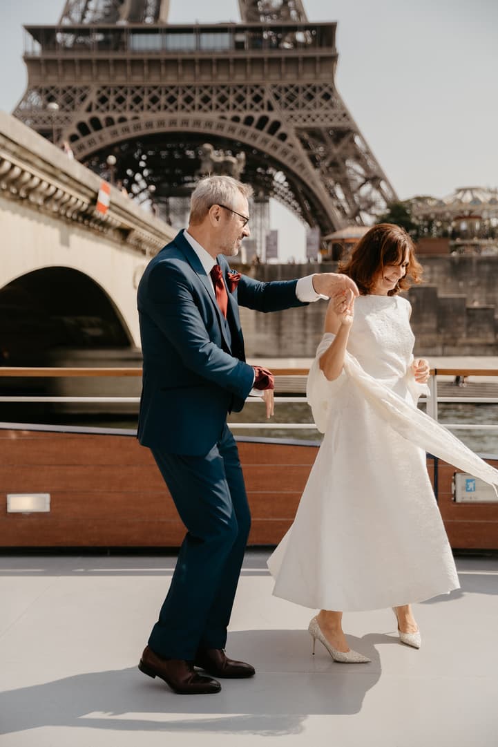 croisiere sur la seine belle mariage peniche danse