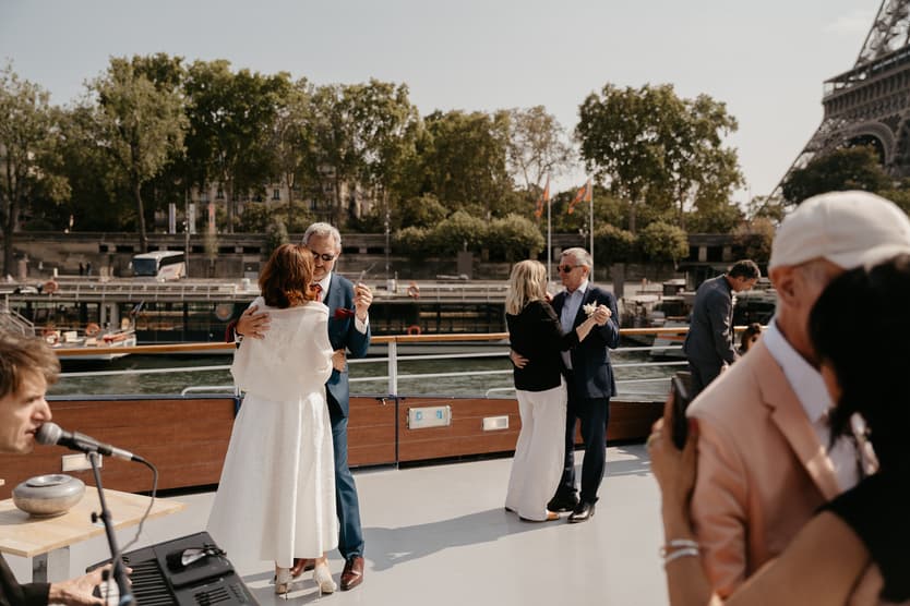 croisiere sur la seine belle mariage peniche danse
